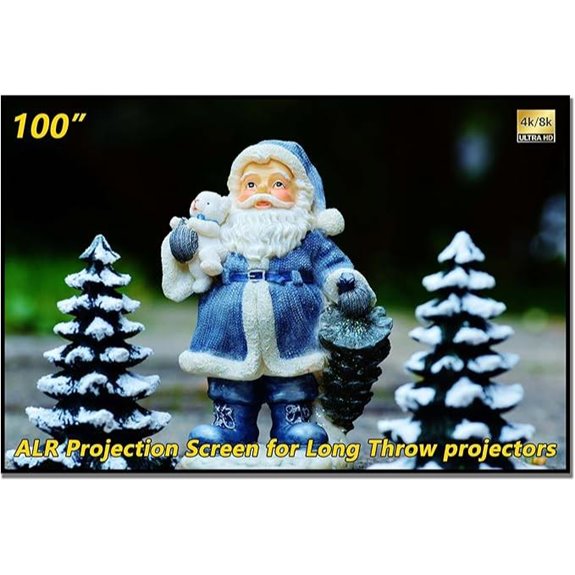 100 inch fixed wall projector