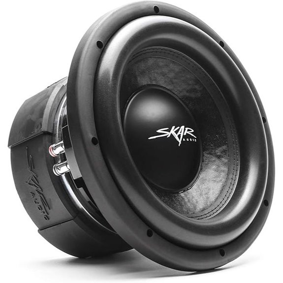 Skar Audio DDX-10 D2 10 1500 Watt Max Power Dual 2 Ohm Car Subwoofer