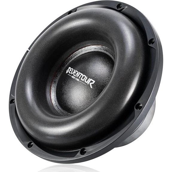 10-Inch 1200W Dual 4 Ohm Car Subwoofer