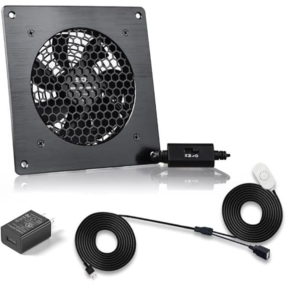 120mm USB Cooling Fan with Thermostat Control