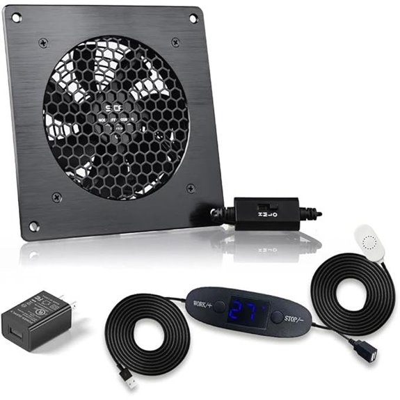 120mm USB Cooling Fan with Thermostat Control