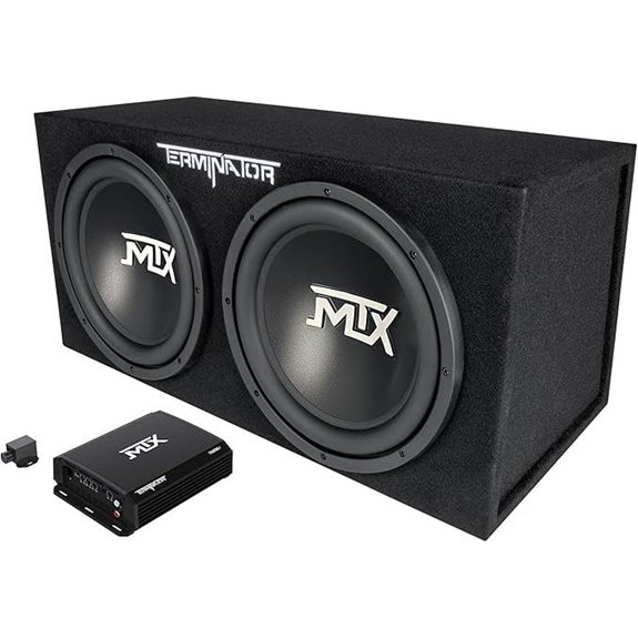 MTX 12 1200W Car Subwoofer with Amplifier