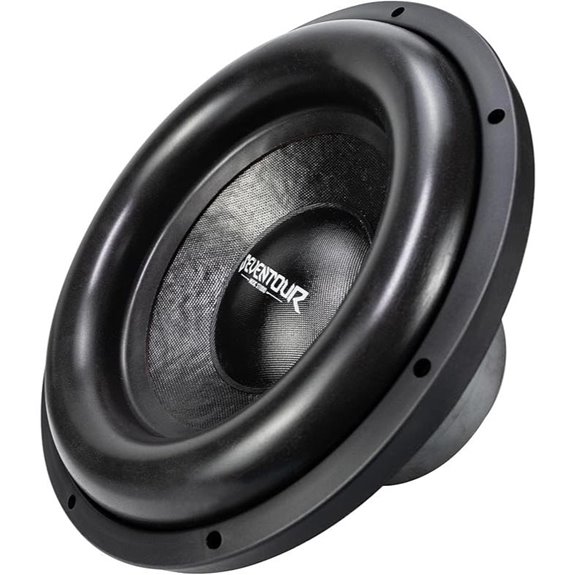 12-inch 1400W Dual 4 Ohm Car Subwoofer