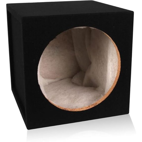 BELVA 12-inch Car Subwoofer Box MDF Sealed