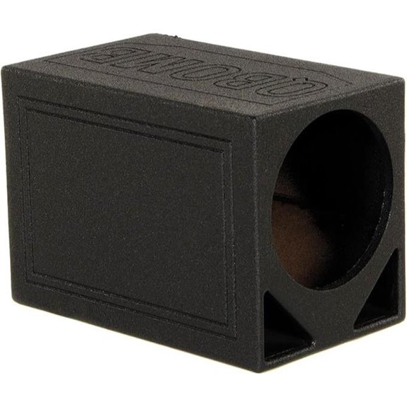 QPower 12-Inch Car Subwoofer Box with Bed Liner