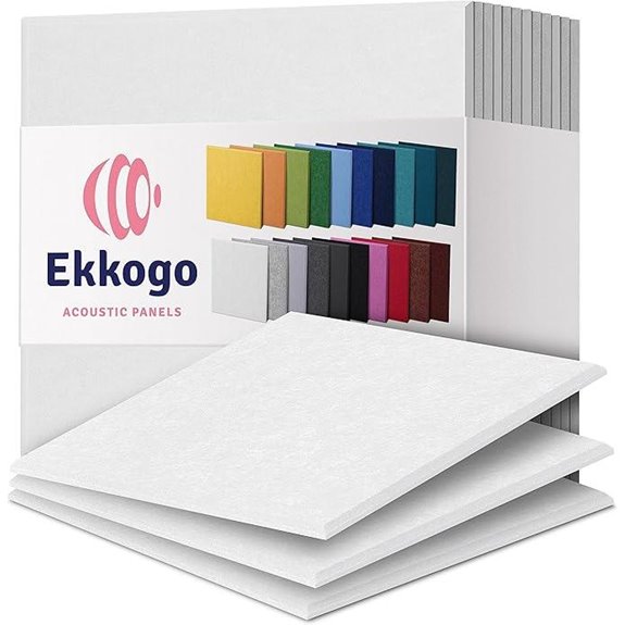 Acoustic Panels 12-Pack Soundproof Wall Sound Dampening