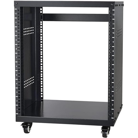 VEVOR 12U AV Rack Stand with Wheels