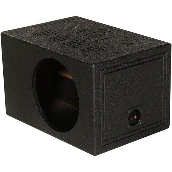 Qpower 12 Vented Car Subwoofer Enclosure