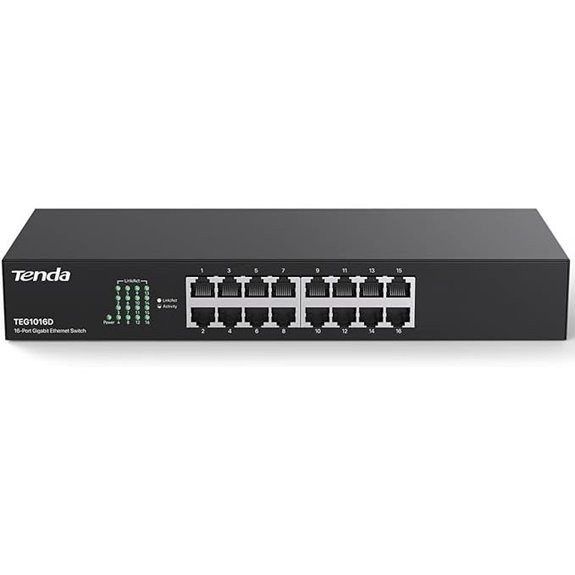 Tenda 16-Port Gigabit Unmanaged Ethernet Switch