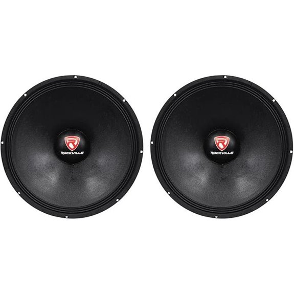 Rockville RVP18W8 18-Inch 2400W RMS Subwoofer (Pair)