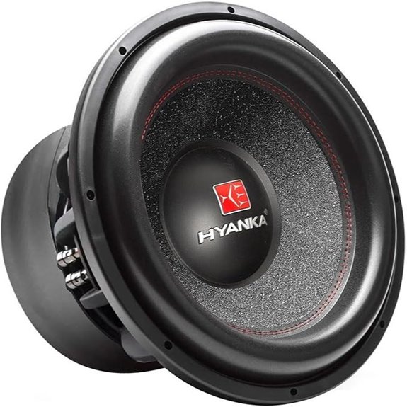 H YANKA 18 Car Subwoofer 2600W Dual Voice Coil