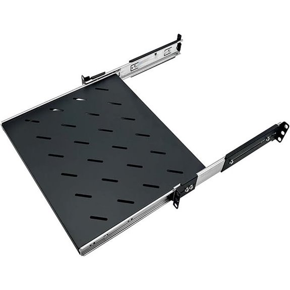 Electriduct 1U Sliding Shelf for 19 Rack Cabinets