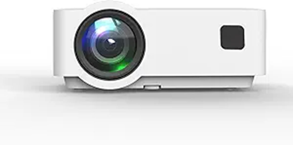 2025 Upgraded Native 1080P Projector with Android