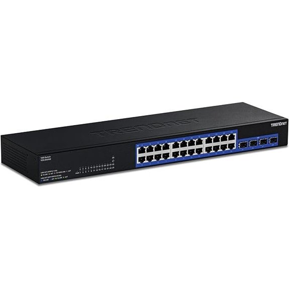 TRENDnet 28-Port Gigabit Switch with 10G SFP