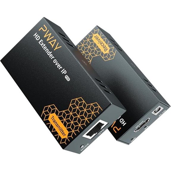 PWAY 400ft HDMI Extender Over Ethernet