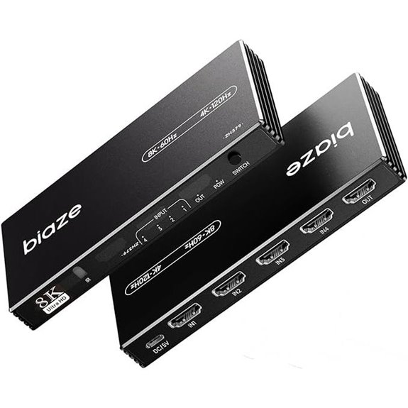 HDMI 4-in-1 Switcher 8K@60Hz with Remote
