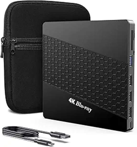 External 4K Blu-ray Drive for PC and Mac