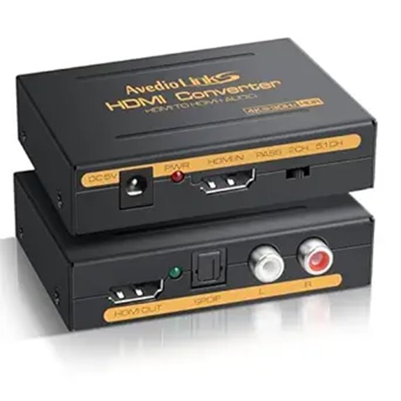 Avedio 4K HDMI Audio Extractor and Converter