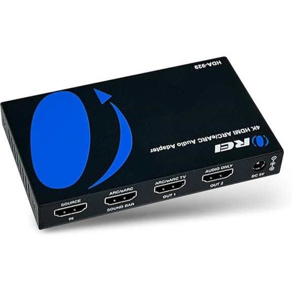 OREI 4K HDMI eARC Audio Extractor with Dolby Support
