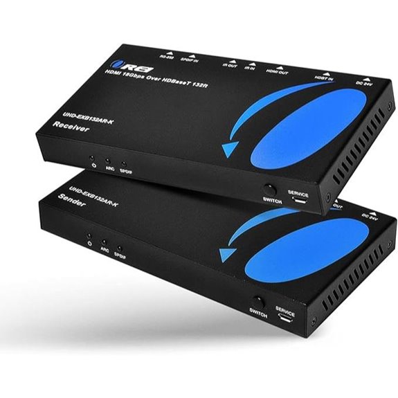 OREI 4K HDMI Over Ethernet with ARC and PoE