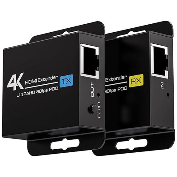 4K HDMI Extender Over Ethernet (Up to 131ft)