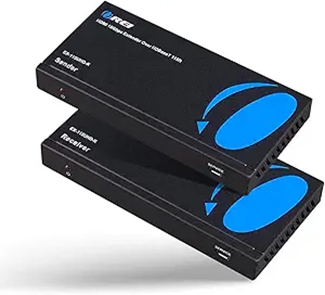 OREI 4K HDMI Extender over Ethernet up to 115 ft