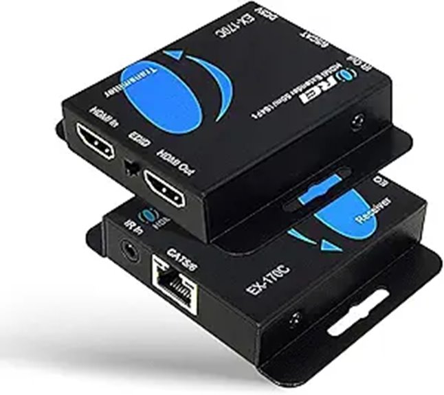 OREI 4K HDMI Over Ethernet Extender (EX-170C)