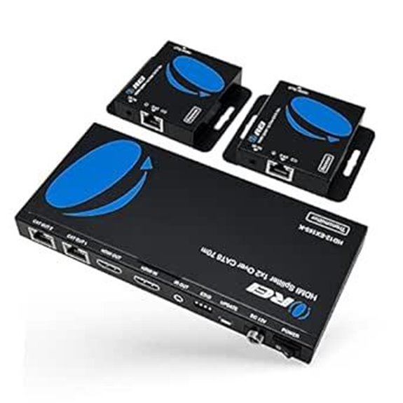 OREI 4K HDMI Ethernet Extender Splitter