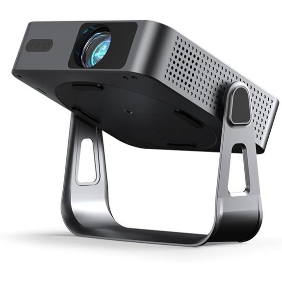 VOPLLS 4K Portable Mini Projector with WiFi & Bluetooth