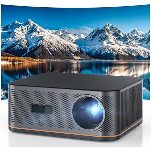 4k wifi bluetooth projector