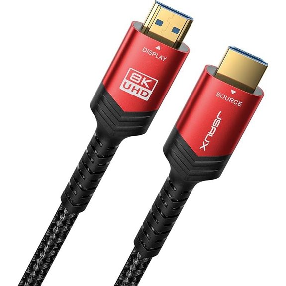 JSAUX 50ft 8K HDMI Cable with 4K/8K Support