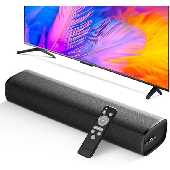 MZEIBO 50W Sound Bar for TV and Gaming