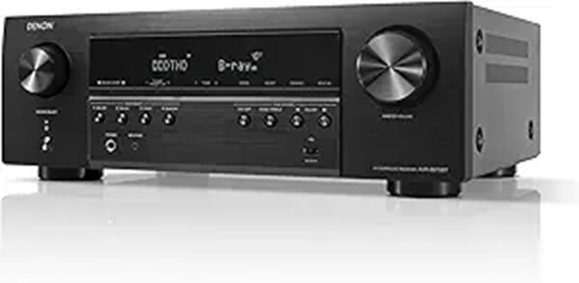 Denon AVR-S570BT 5.2 Channel 8K AV Receiver