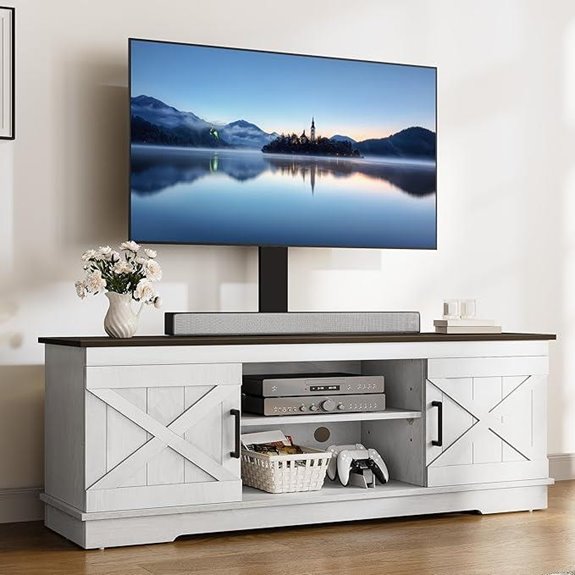 YITAHOME TV Stand with Mount for 70-Inch TV