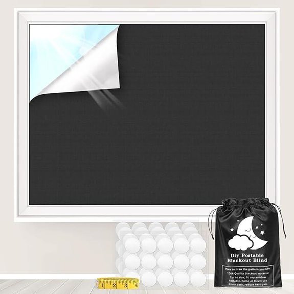 Blackout Curtains 79 x 57 Room Darkening Drapes