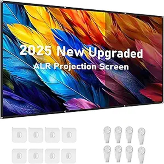80 inch foldable dual screen