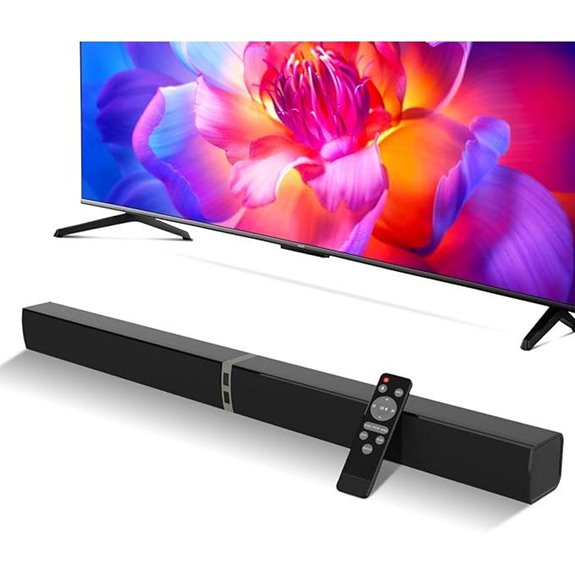 MZEIBO 80W Bluetooth Sound Bar for Home Theater