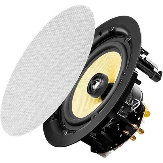8 inch ceiling speaker pair