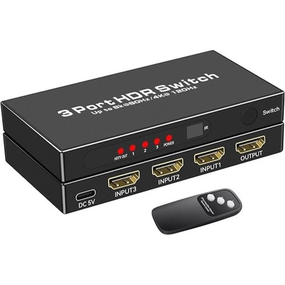 8k hdmi 2 1 splitter