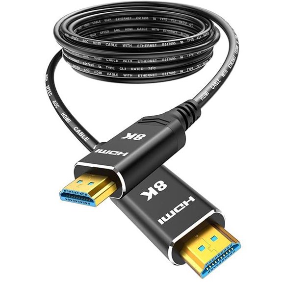 Highwings 8K HDMI Fiber Optic Cable (75 ft)