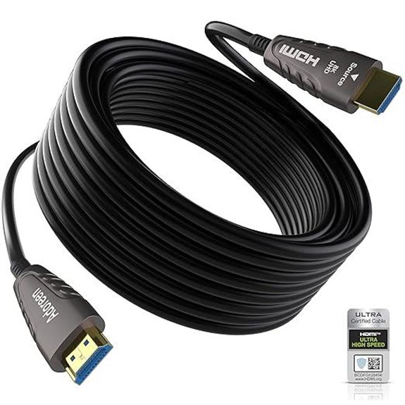 Adoreen 8K HDMI 2.1 Fiber Optic Cable 35ft
