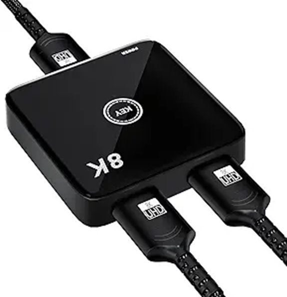 HDMI 2.1 Switch 8K@60Hz Touch Control Bi-Directional