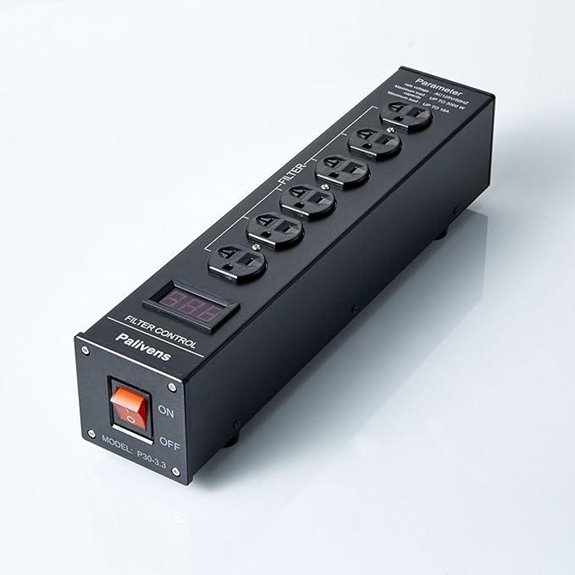 AC Power Filter and Conditioner with Display