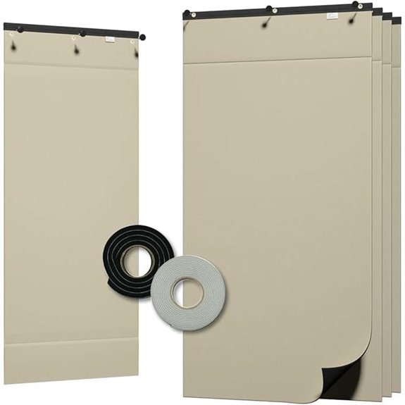 Audimute Acoustic Soundproofing Kit with Door Seal