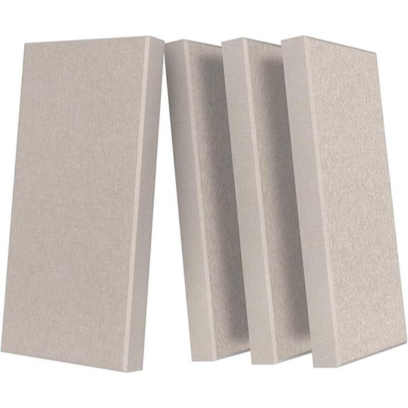 UMIACOUSTICS 4-Pack Acoustic Soundproof Wall Panels