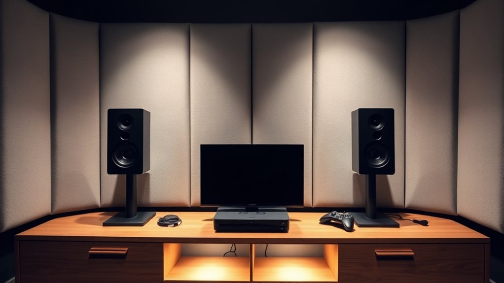 adjust and calibrate speakers