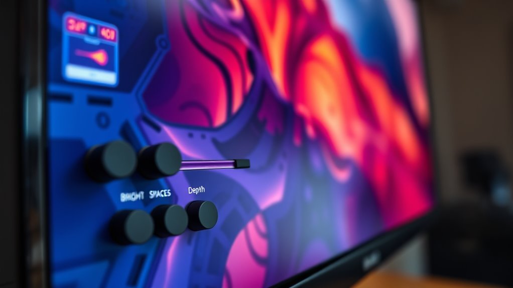 adjust brightness and contrast