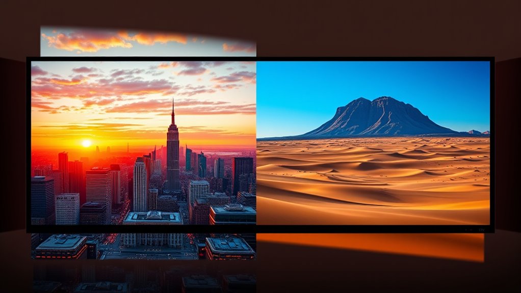 adjust display settings for clarity