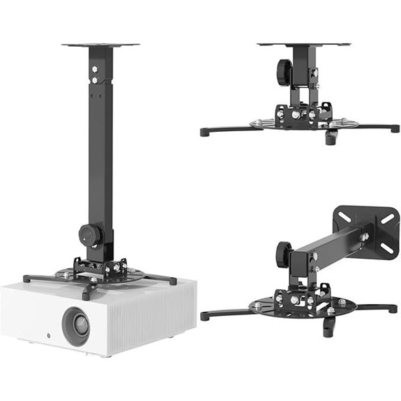 JOY Universal Projector Ceiling Mount with Extendable Arms