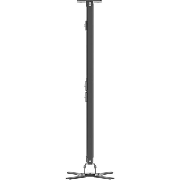 Suptek Adjustable Ceiling Mount Bracket for Projectors